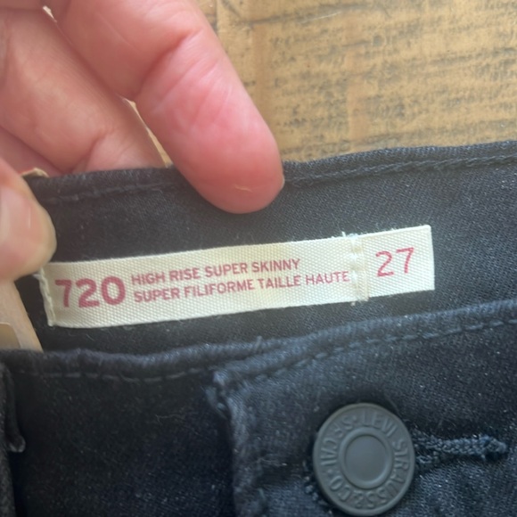 COPY - Levi’s 501 Distressed Straight Leg Jeans Size 24 - Picture 3 of 8